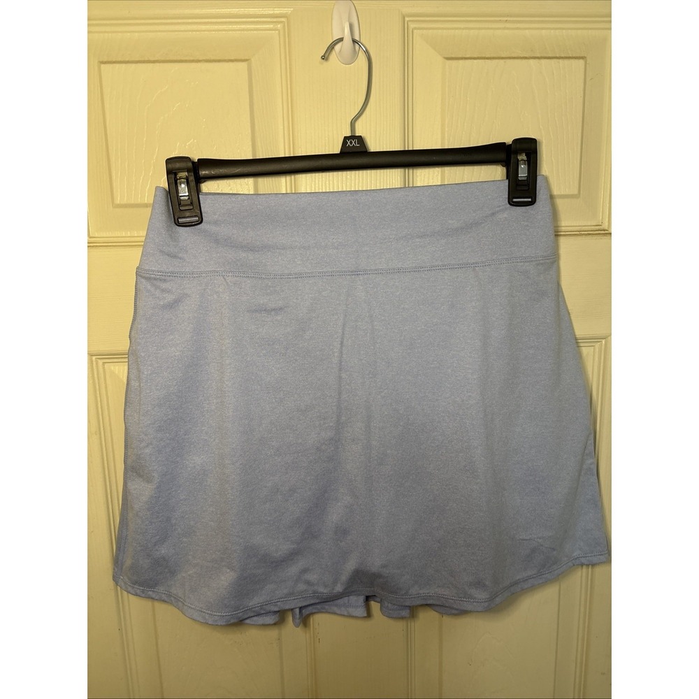 IZOD Performance Skort With Back Pleats Light Blue Large Tennis Pickleball Golf